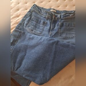 Maurices High Cut Flare Denim Jeans